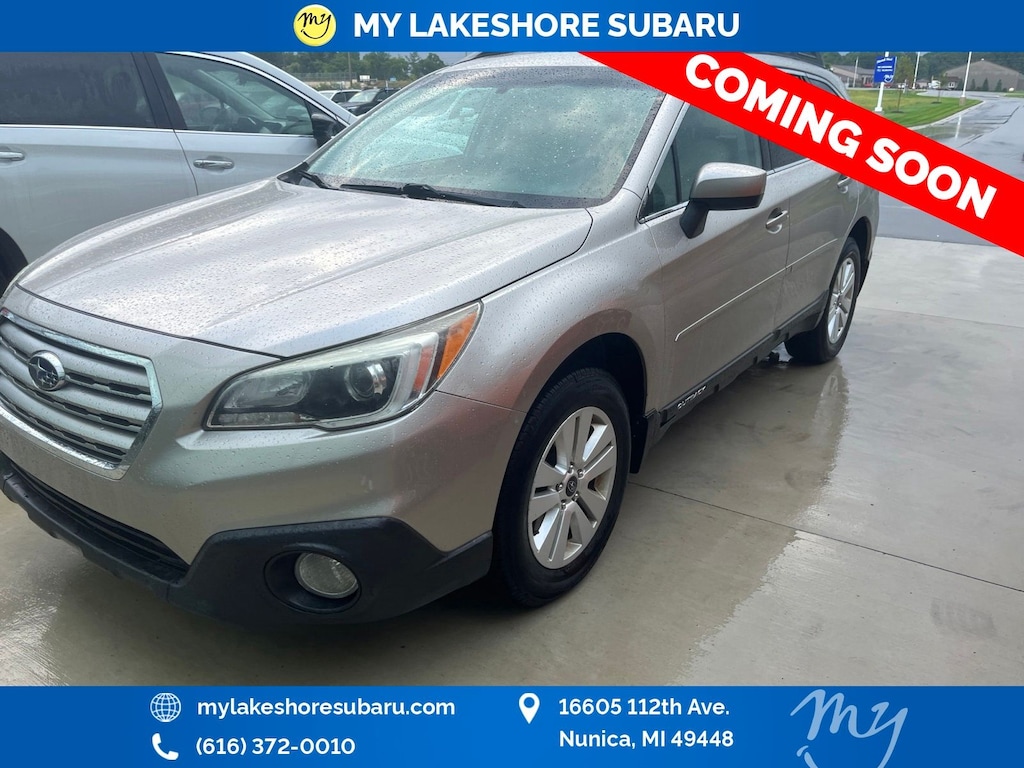 Used 2015 Subaru Outback 2.5i Premium w/ Moonroof/Power Rear Gate SUV