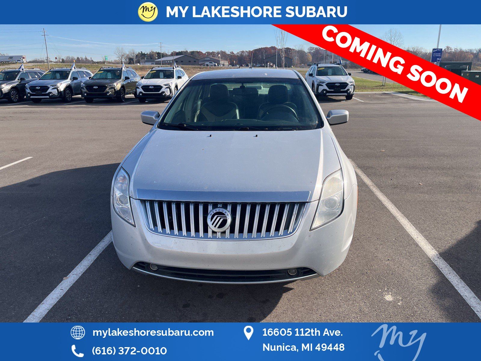 Used 2010 Mercury Milan Premier with VIN 3MEHM0JA4AR614967 for sale in Alma, MI