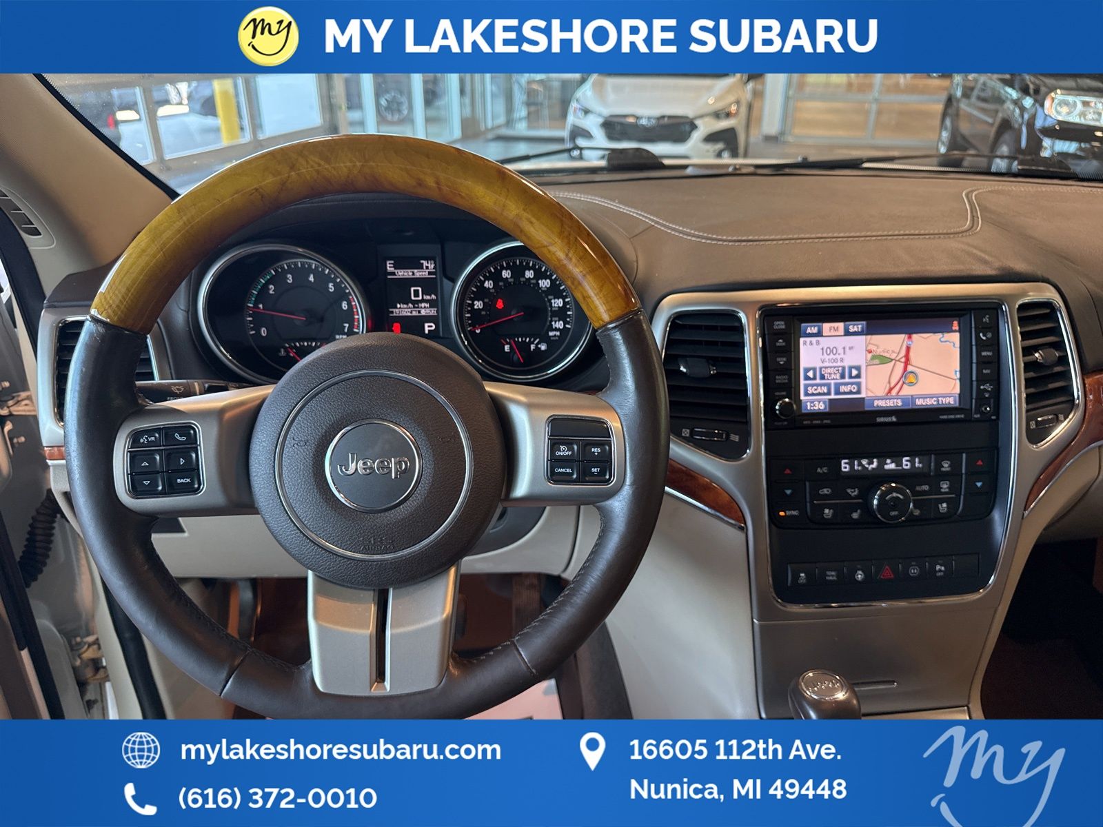 Used 2011 Jeep Grand Cherokee Overland with VIN 1J4RR6GT4BC578226 for sale in Grand Rapids, MI