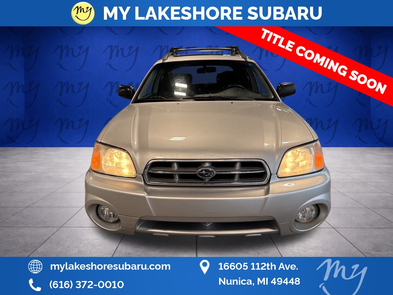 Used 2003 Subaru Baja Sport with VIN 4S4BT62C136111860 for sale in Nunica, MI