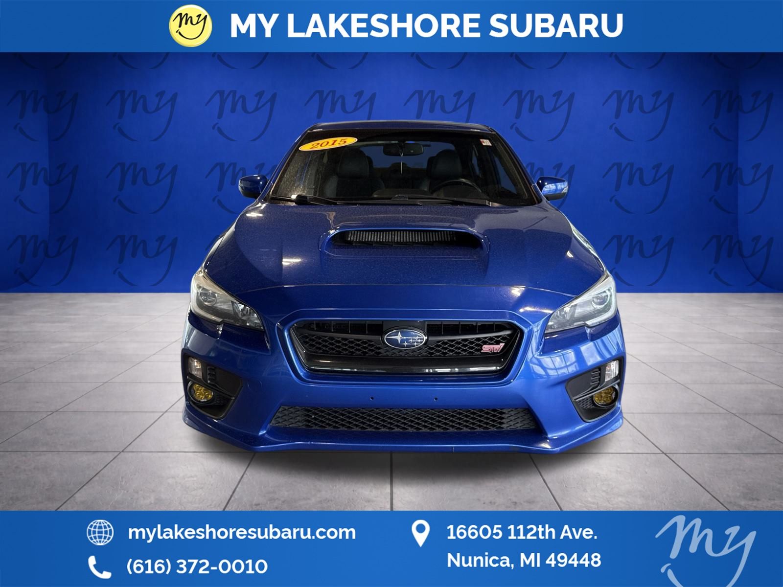 Used 2015 Subaru WRX STI Launch Edition with VIN JF1VA2W63F9803289 for sale in Nunica, MI