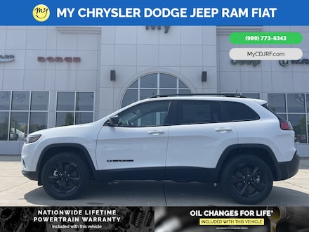 Featured New 2023 Jeep Cherokee ALTITUDE LUX 4X4 Sport Utility for sale in Mt. Pleasant, MI