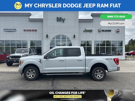 Featured Used 2022 Ford F-150 XLT Truck SuperCrew Cab for sale in Mt. Pleasant, MI