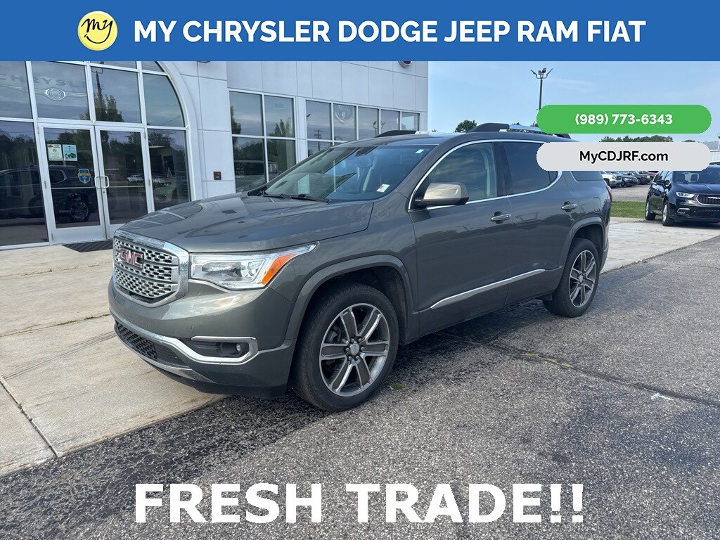 Used 2017 GMC Acadia Denali with VIN 1GKKNXLS3HZ219952 for sale in Mount Pleasant, MI