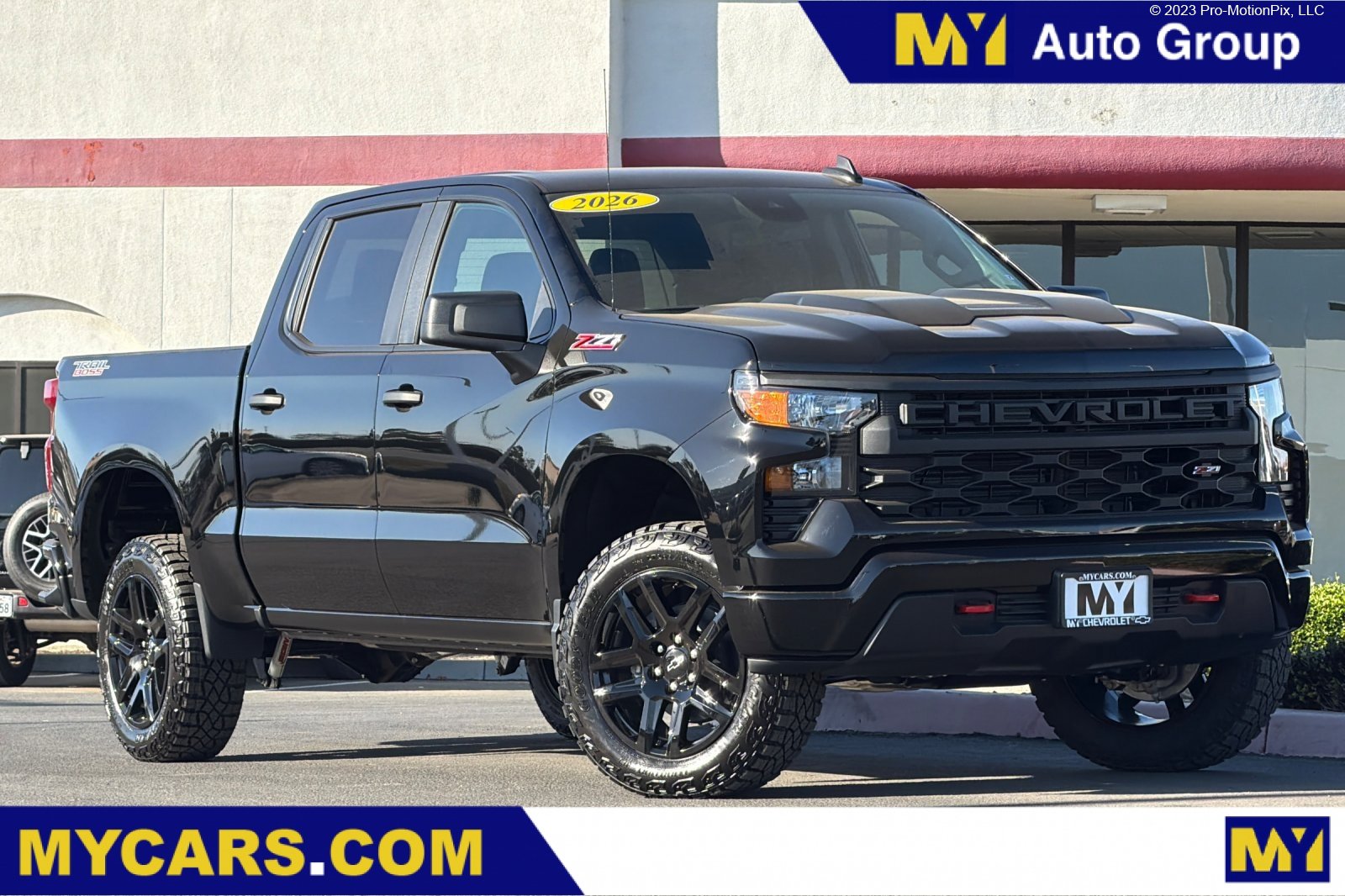 New 2026 Chevrolet Silverado 1500 Custom Trail Boss Truck Crew Cab