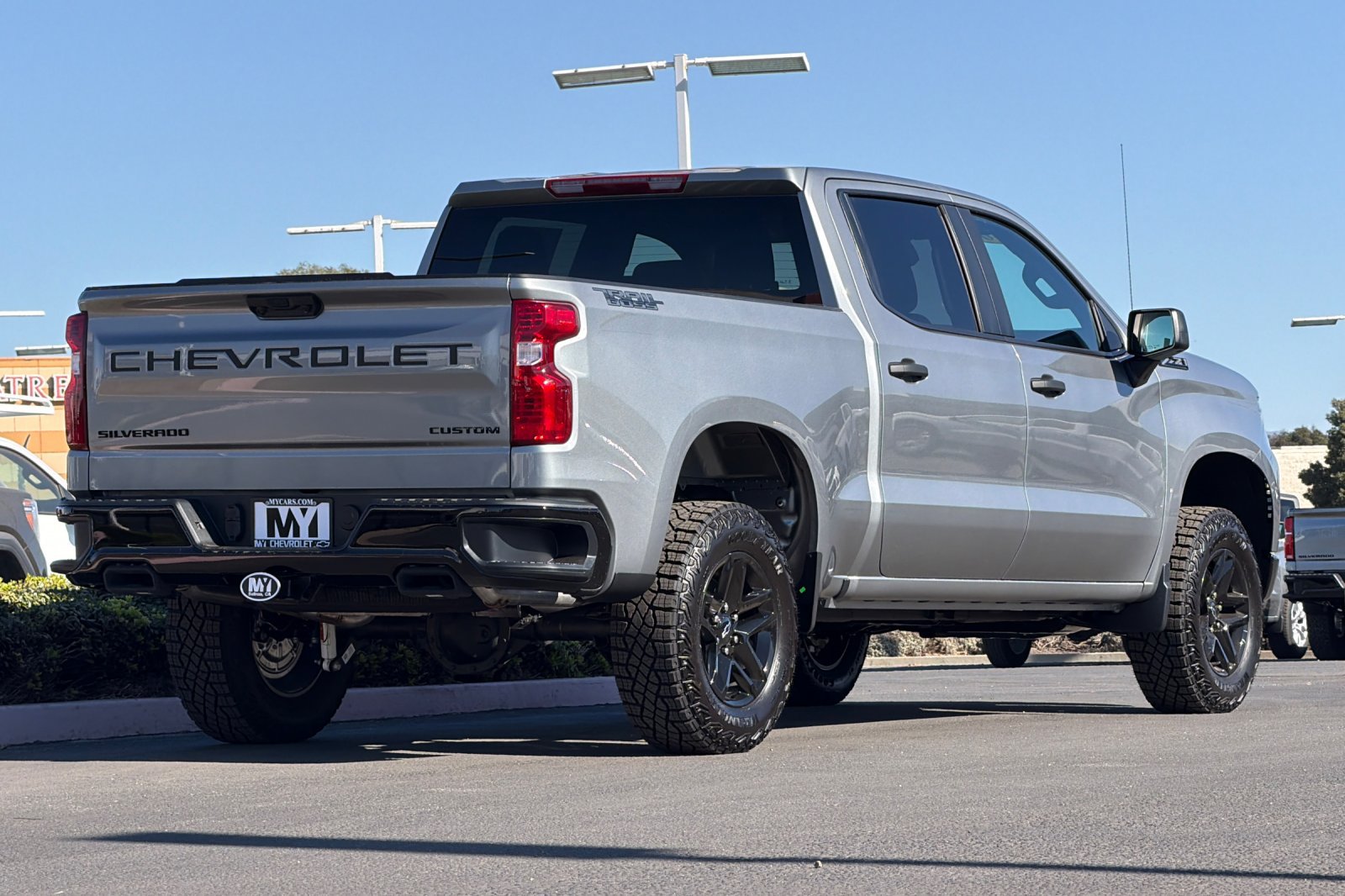 New 2026 Chevrolet Silverado 1500 Custom Trail Boss Truck Crew Cab