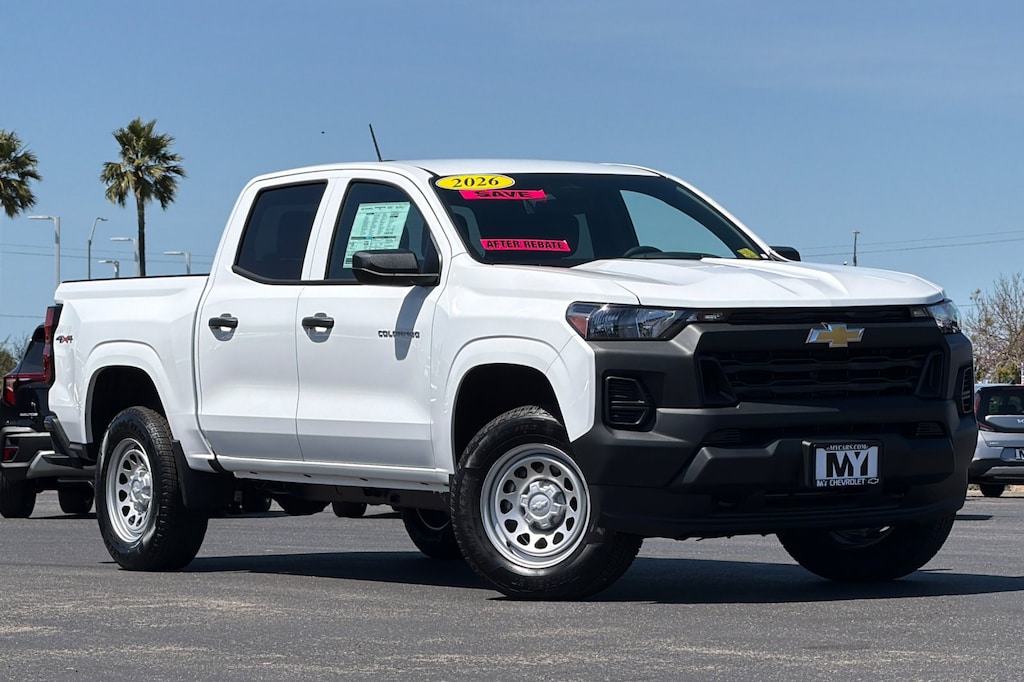 New 2026 Chevrolet Colorado WT Truck Crew Cab