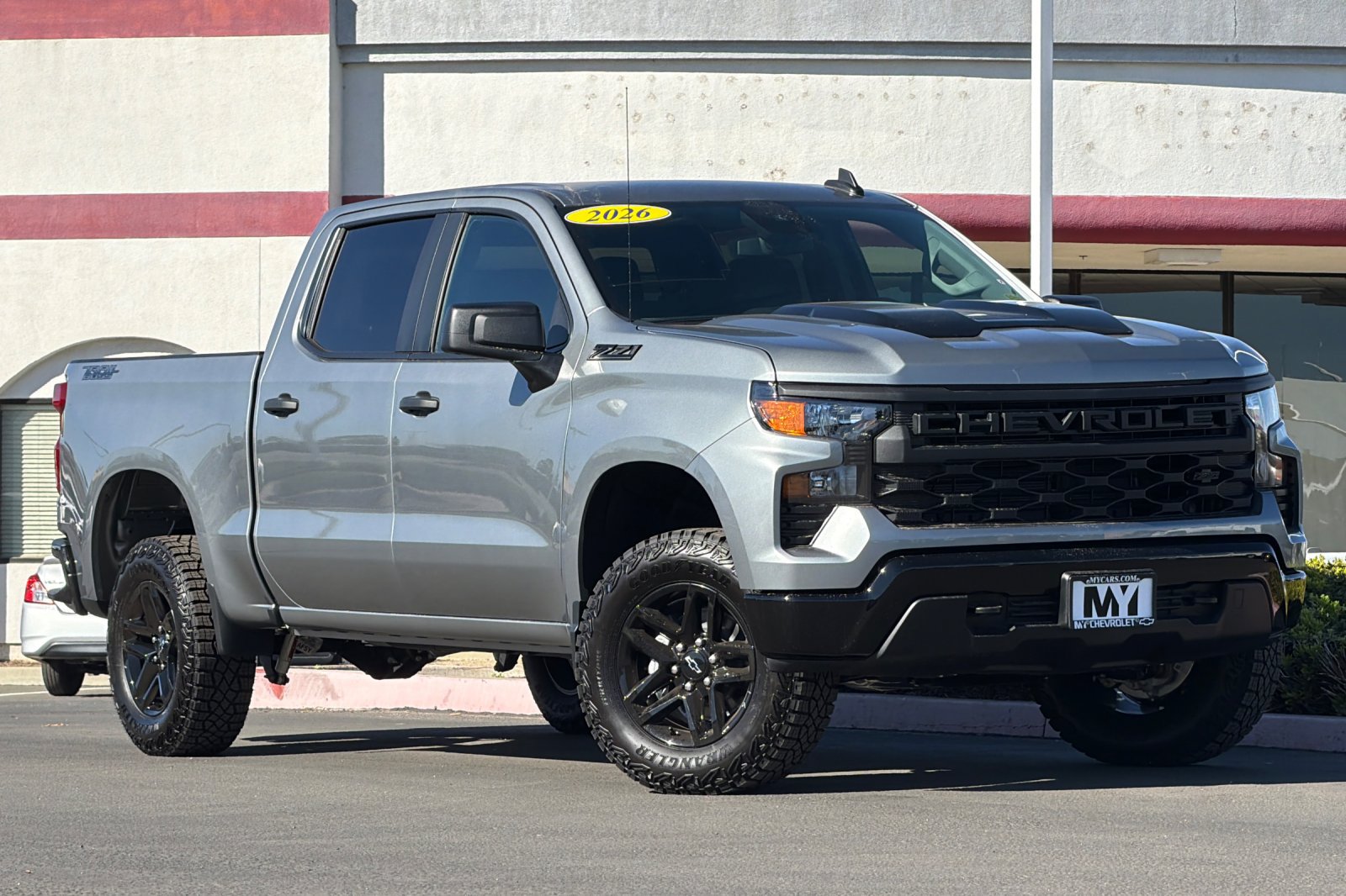 New 2026 Chevrolet Silverado 1500 Custom Trail Boss Truck Crew Cab