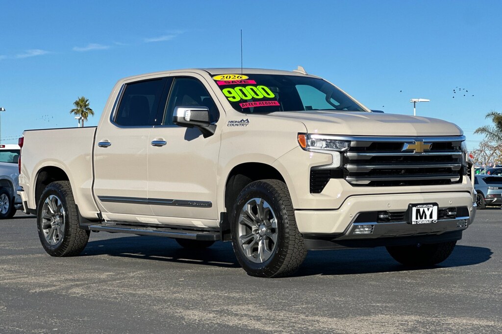 New 2026 Chevrolet Silverado 1500 High Country Truck Crew Cab