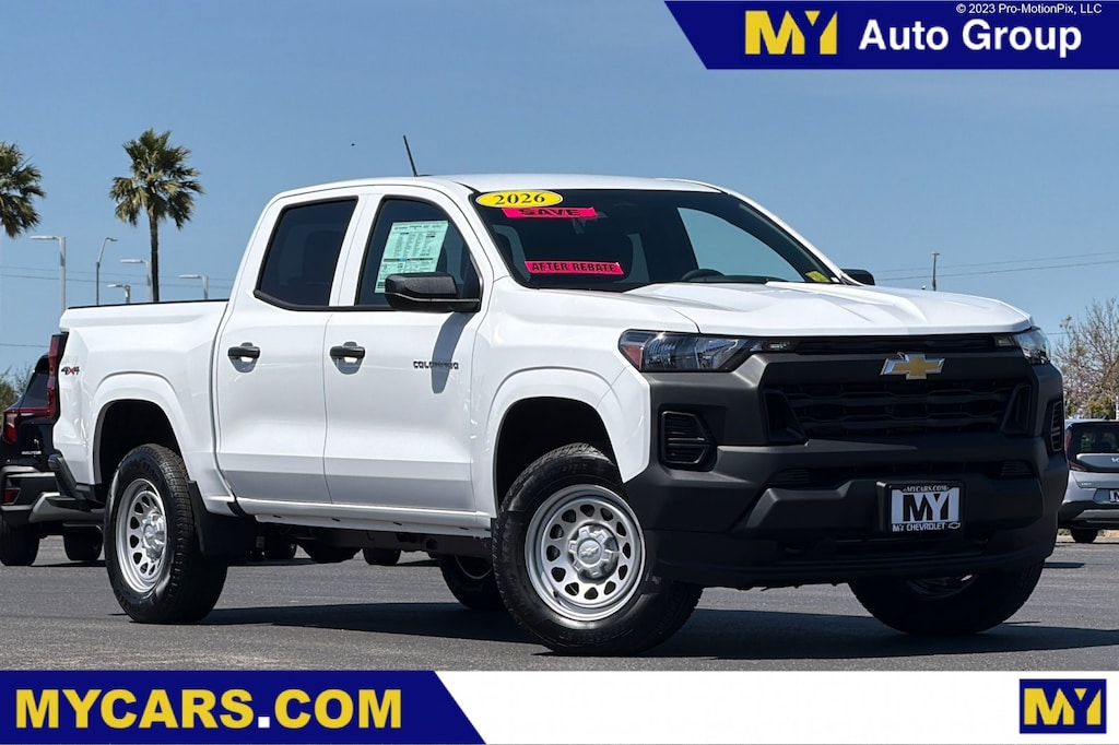 New 2026 Chevrolet Colorado WT Truck Crew Cab