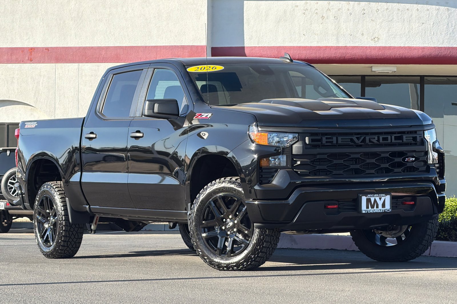 New 2026 Chevrolet Silverado 1500 Custom Trail Boss Truck Crew Cab