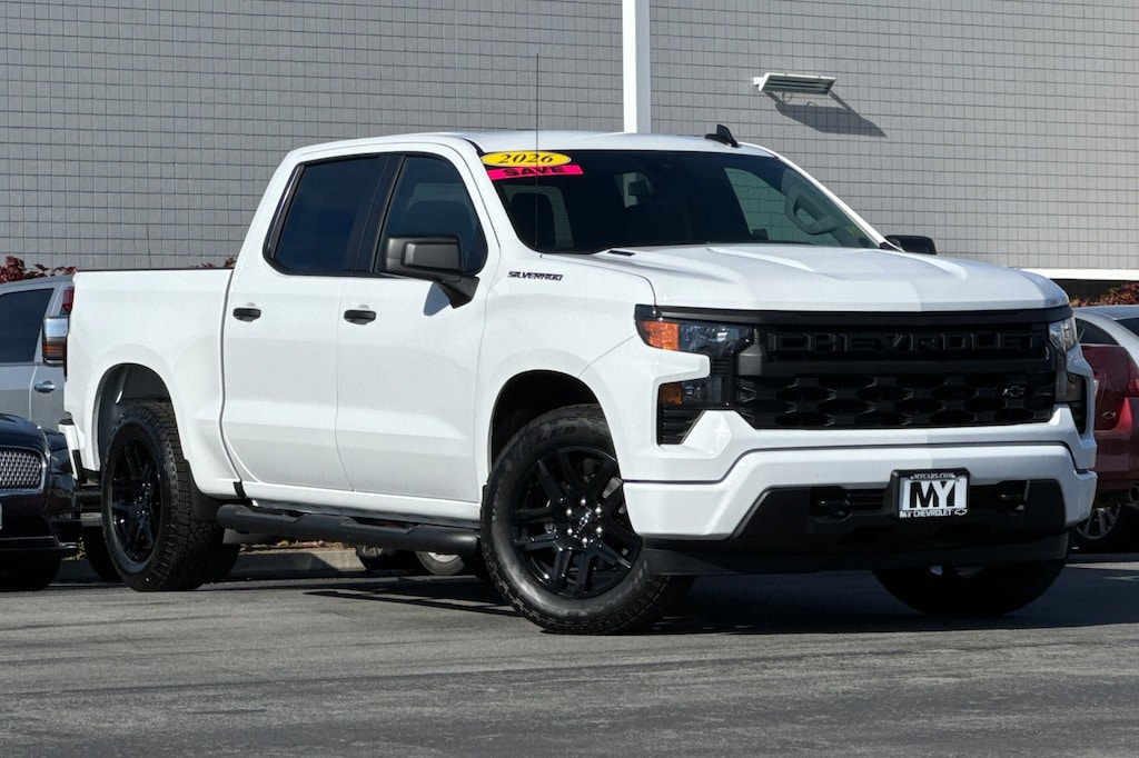New 2026 Chevrolet Silverado 1500 Custom Truck Crew Cab