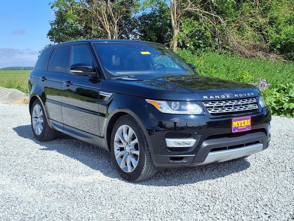 Used 2017 Land Rover Range Rover Sport HSE with VIN SALWR2FV5HA169623 for sale in Bellevue, OH