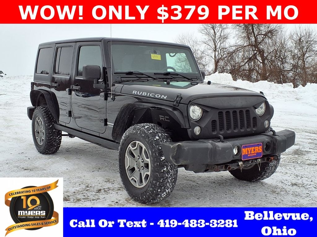 Used 2018 Jeep Wrangler JK Unlimited Rubicon 4x4 SUV