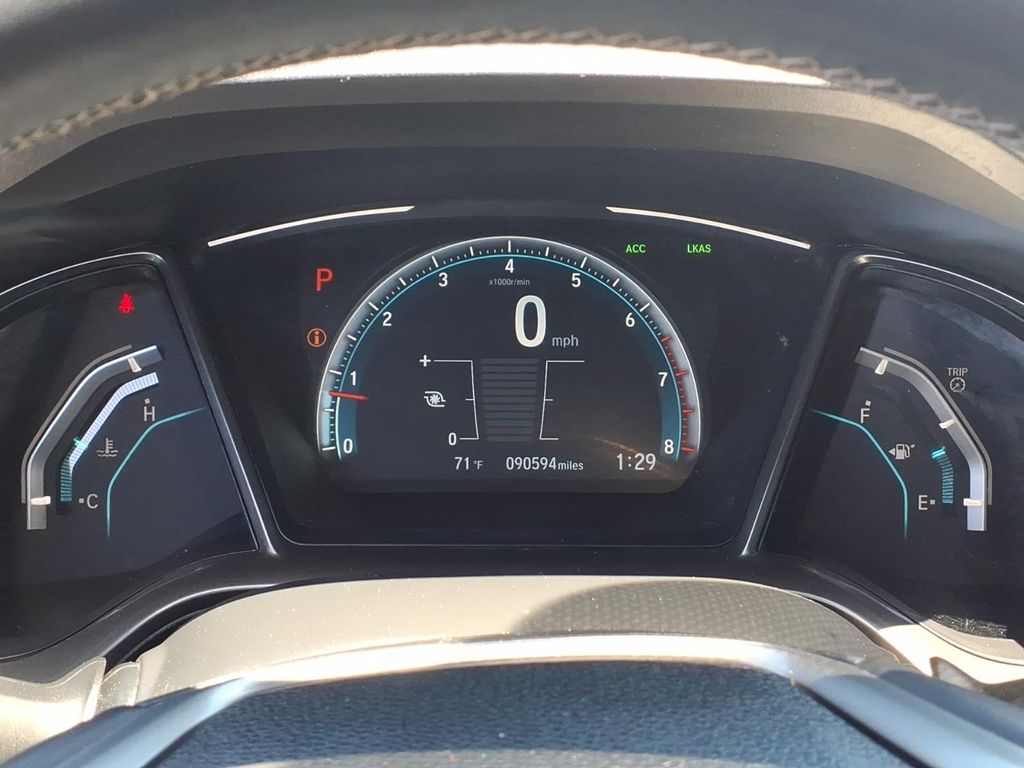 Used 2021 Honda Civic Hatchback EX with VIN SHHFK7H67MU220893 for sale in Bellevue, OH
