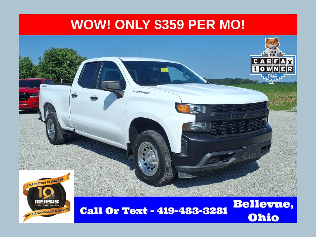 2021 Chevrolet Silverado 1500 Work Truck Truck Double Cab