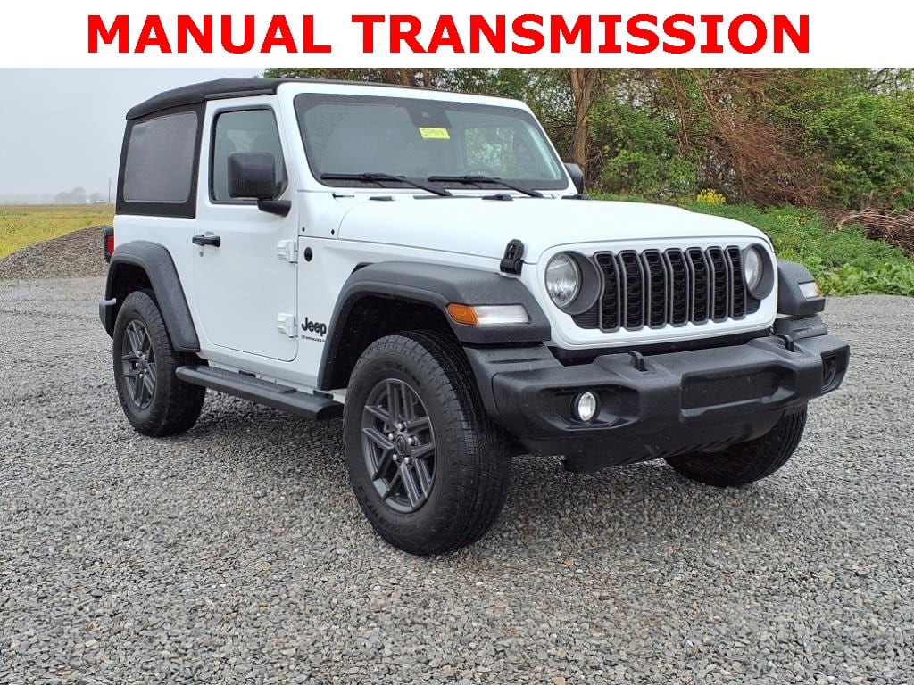 Used 2024 Jeep Wrangler 2-Door Sport S with VIN 1C4PJXAG0RW242927 for sale in Bellevue, OH