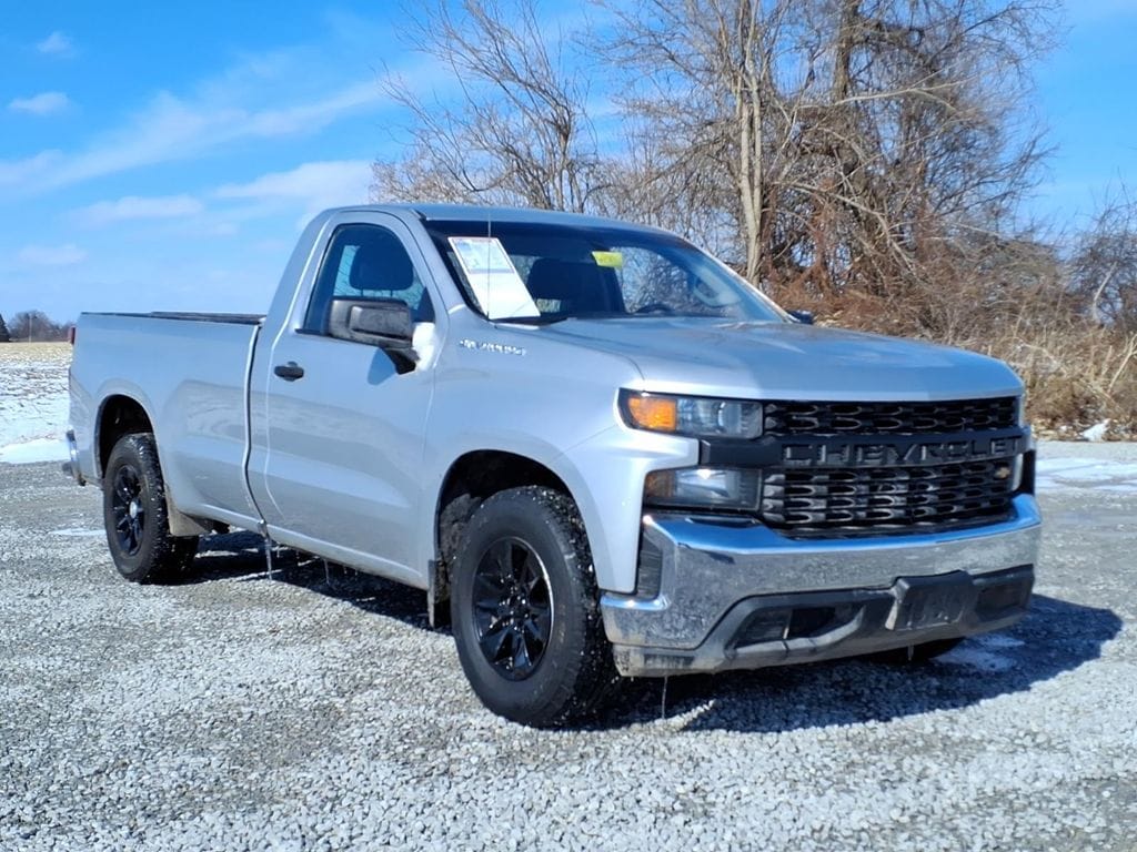 Used 2019 Chevrolet Silverado 1500 Work Truck with VIN 3GCNWAEH9KG272280 for sale in Bellevue, OH