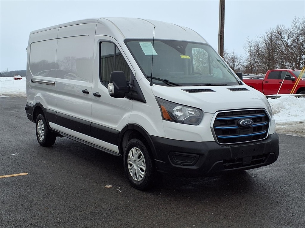 Used 2023 Ford E-Transit Cargo Van Base with VIN 1FTBW9CKXPKA44112 for sale in Bellevue, OH