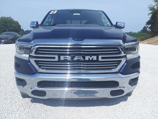 Used 2022 RAM Ram 1500 Pickup Laramie with VIN 1C6SRFJT0NN378346 for sale in Bellevue, OH