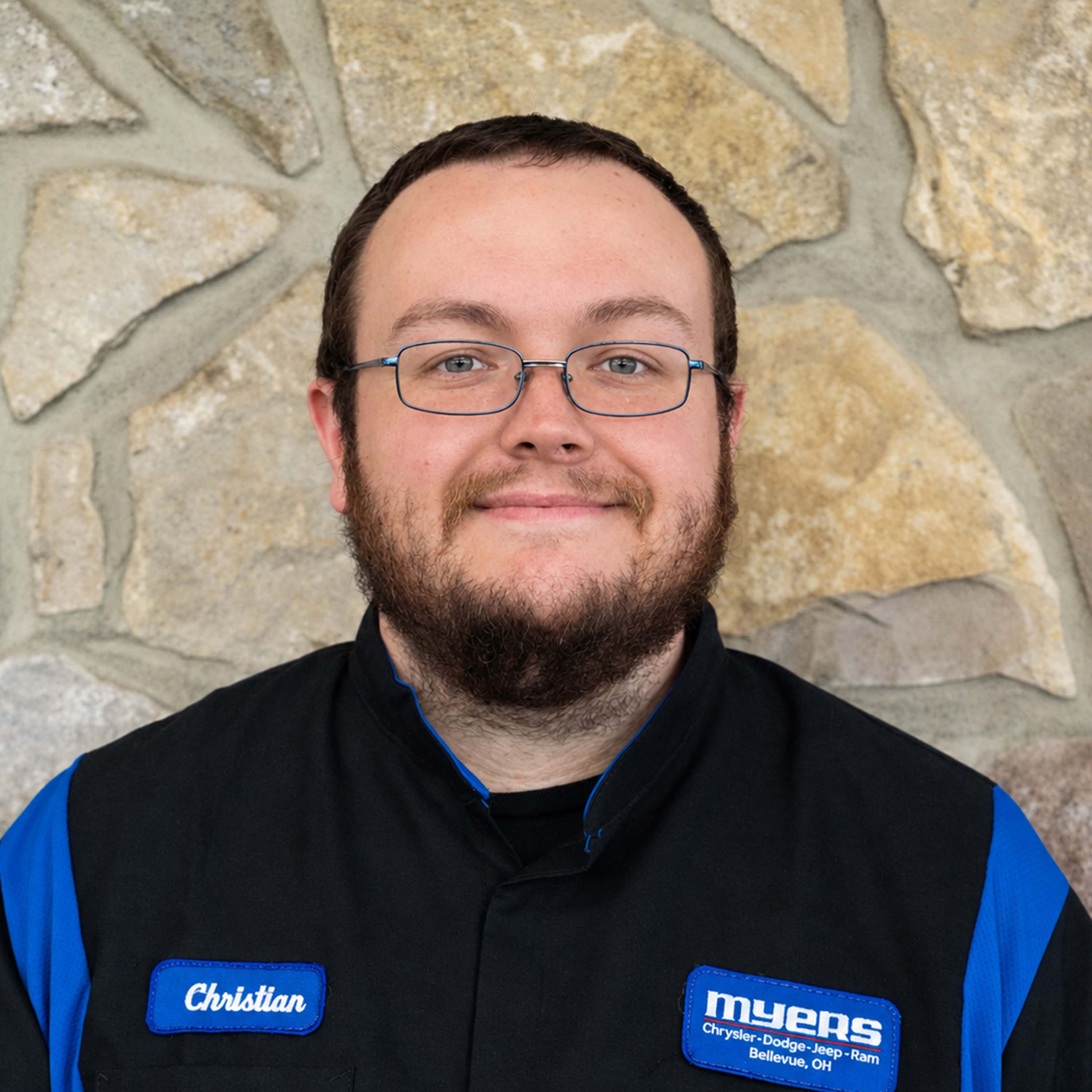 Staff member Christian Barnes from ID_102c90
