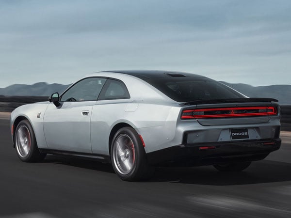 2024 Dodge Charger Daytona EV Coupe Rear Angle