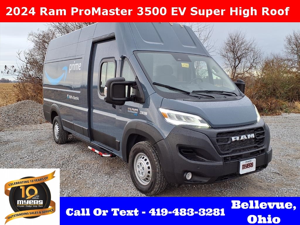Used 2024 Ram ProMaster 3500 Delivery Van BEV Tradesman Van Extended Cargo Van