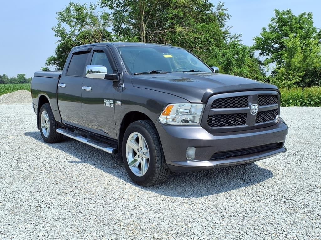 Used 2017 RAM Ram 1500 Pickup Express with VIN 3C6RR7KTXHG723995 for sale in Bellevue, OH