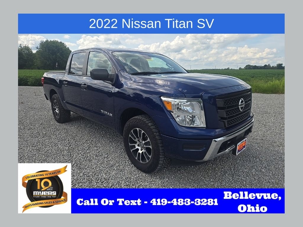 Used 2022 Nissan Titan SV Truck Crew Cab