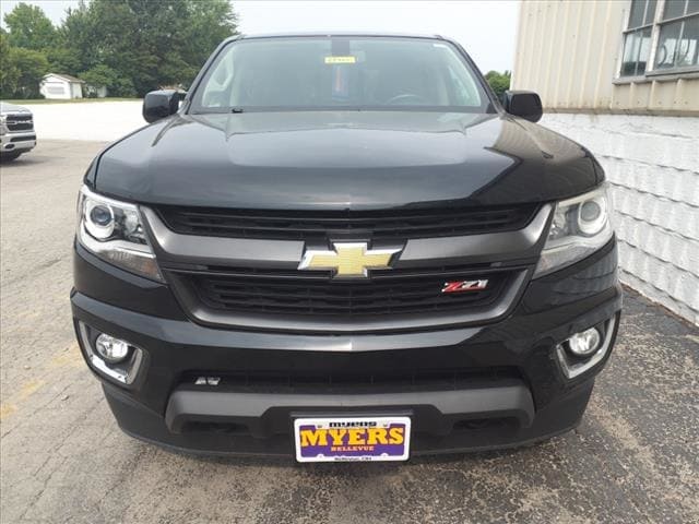 Used 2017 Chevrolet Colorado Z71 with VIN 1GCGTDEN0H1176585 for sale in Bellevue, OH