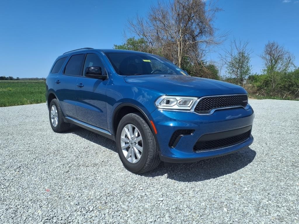 Used 2024 Dodge Durango SXT with VIN 1C4RDJAG8RC121268 for sale in Bellevue, OH