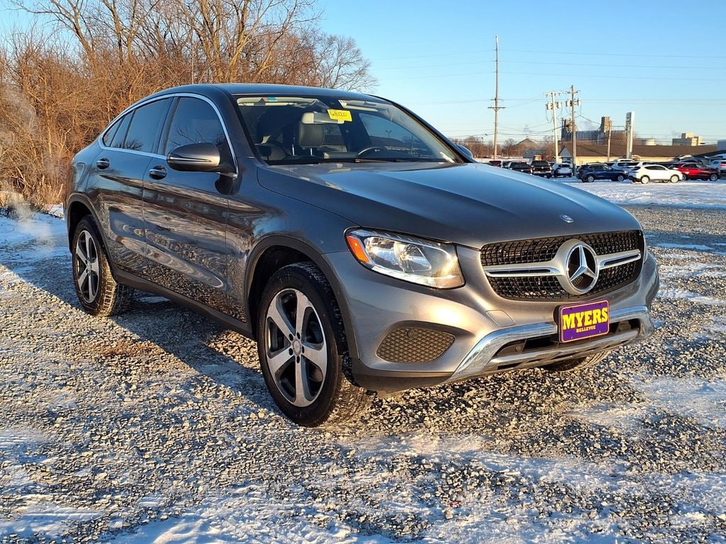 Used 2017 Mercedes-Benz GLC Coupe GLC300 with VIN WDC0J4KB0HF148445 for sale in Bellevue, OH