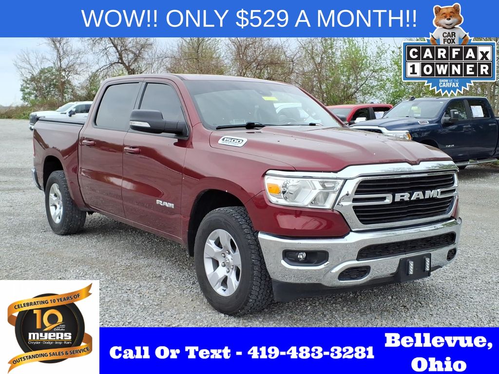 2021 RAM 1500 Big Horn/Lone Star 4x4 Crew Cab 5'7's photo