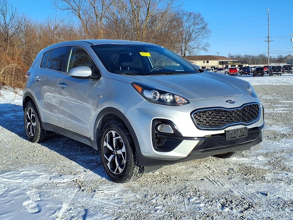Used 2021 Kia Sportage LX with VIN KNDPMCAC9M7902771 for sale in Bellevue, OH