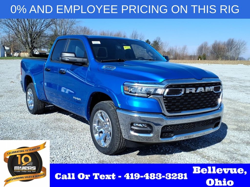New 2026 Ram 1500 BIG HORN QUAD CAB 4X4 6'4 BOX Pickup