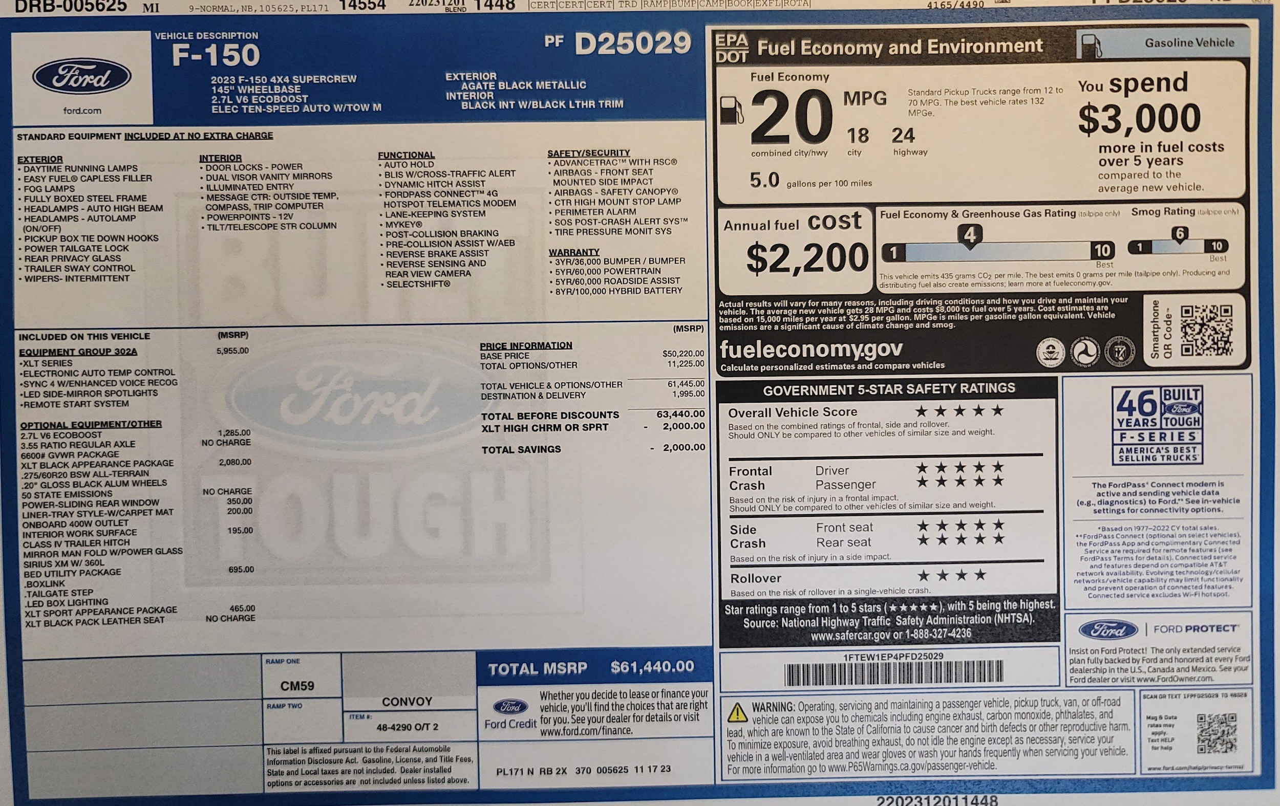 1FTEW1EP4PFD25029