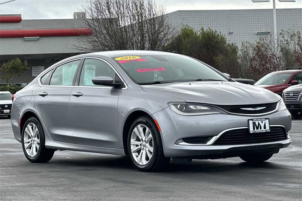 Used 2016 Chrysler 200 Limited with VIN 1C3CCCAB7GN150596 for sale in Salinas, CA