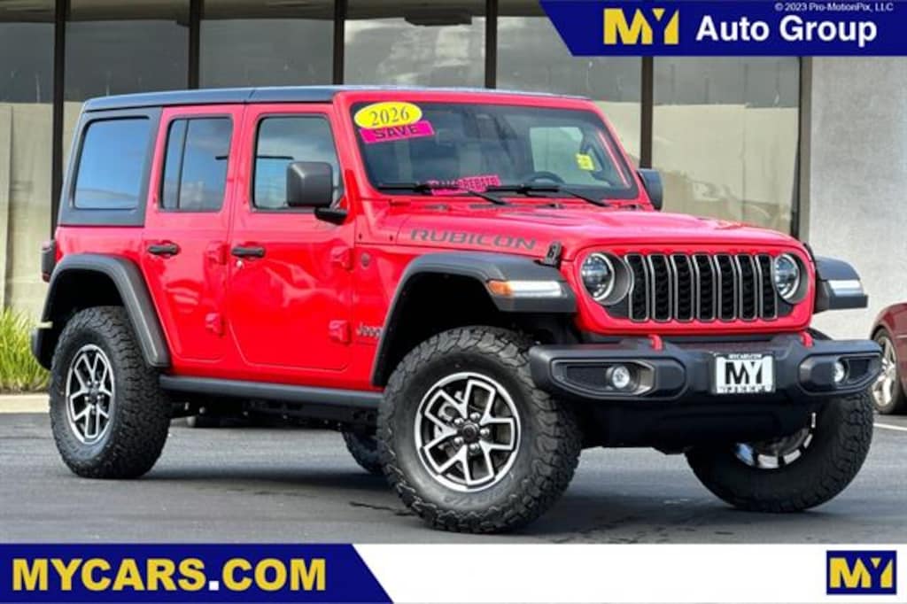 New 2026 Jeep Wrangler 4-DOOR RUBICON Sport Utility