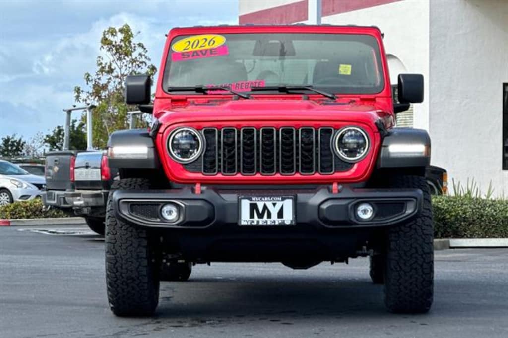 New 2026 Jeep Wrangler 4-DOOR RUBICON Sport Utility