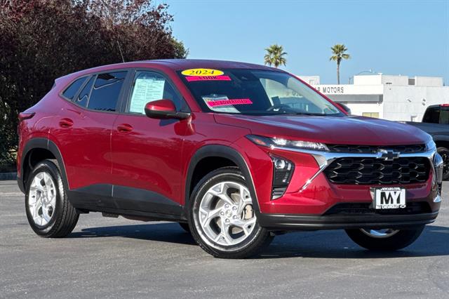 Used 2024 Chevrolet Trax LS with VIN KL77LFE24RC098557 for sale in Salinas, CA