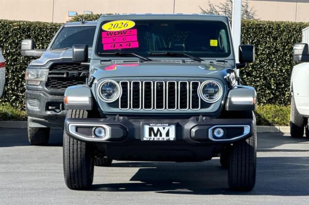 New 2026 Jeep Wrangler 4-DOOR SAHARA Sport Utility