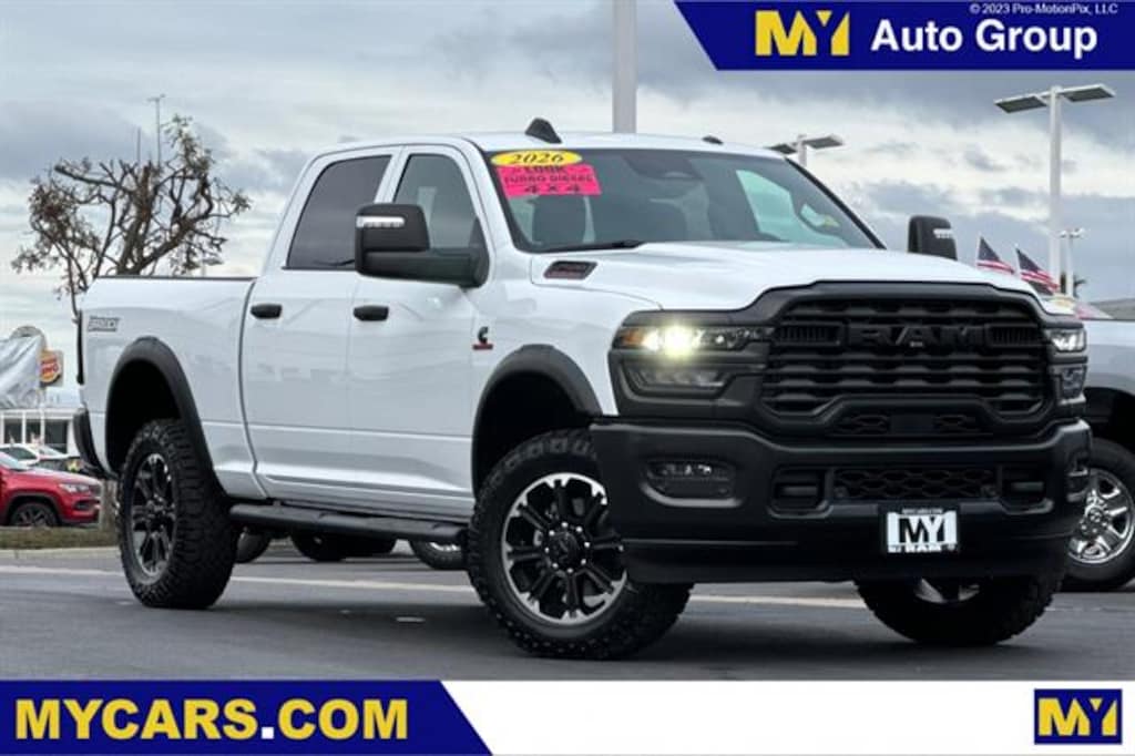 New 2026 Ram 2500 WARLOCK CREW CAB 4X4 6'4 BOX Pickup