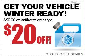 Get Your Vehicle Winter Ready
