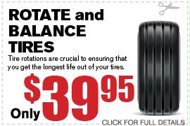 Rotate & Balance Tires