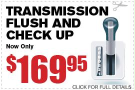 Transmission Flush & Check Up