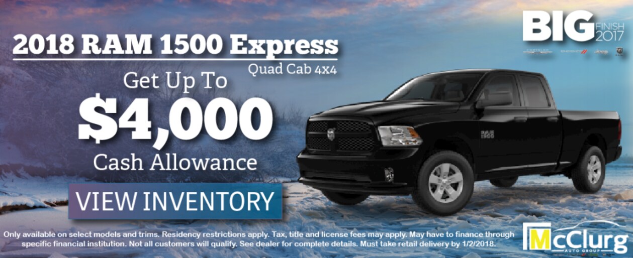 Perry, NY Chrysler Dodge Jeep Dealership McClurg Dealership