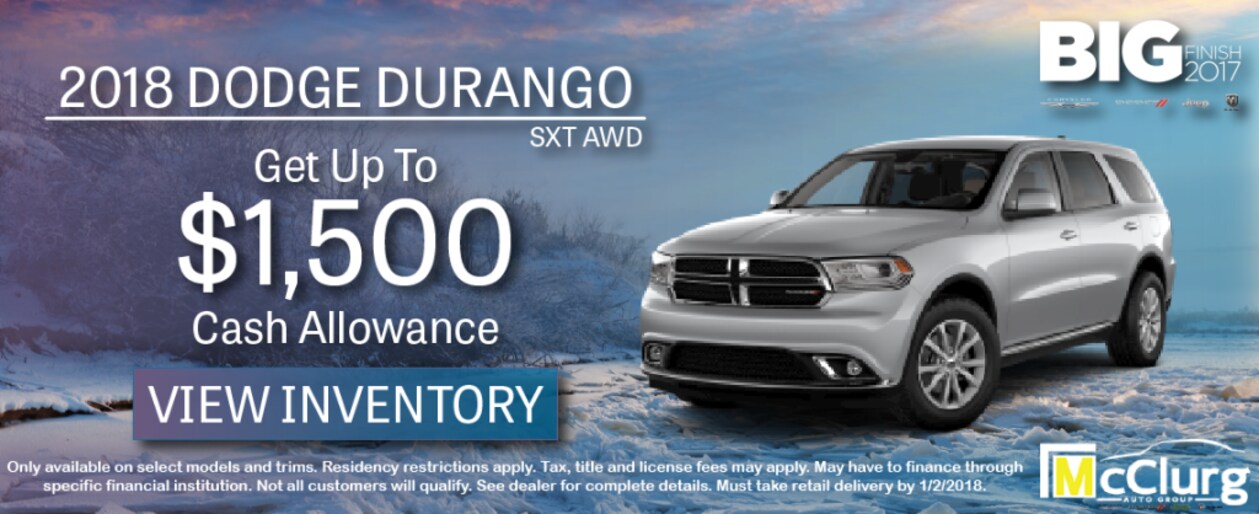 Perry, NY Chrysler Dodge Jeep Dealership McClurg Dealership