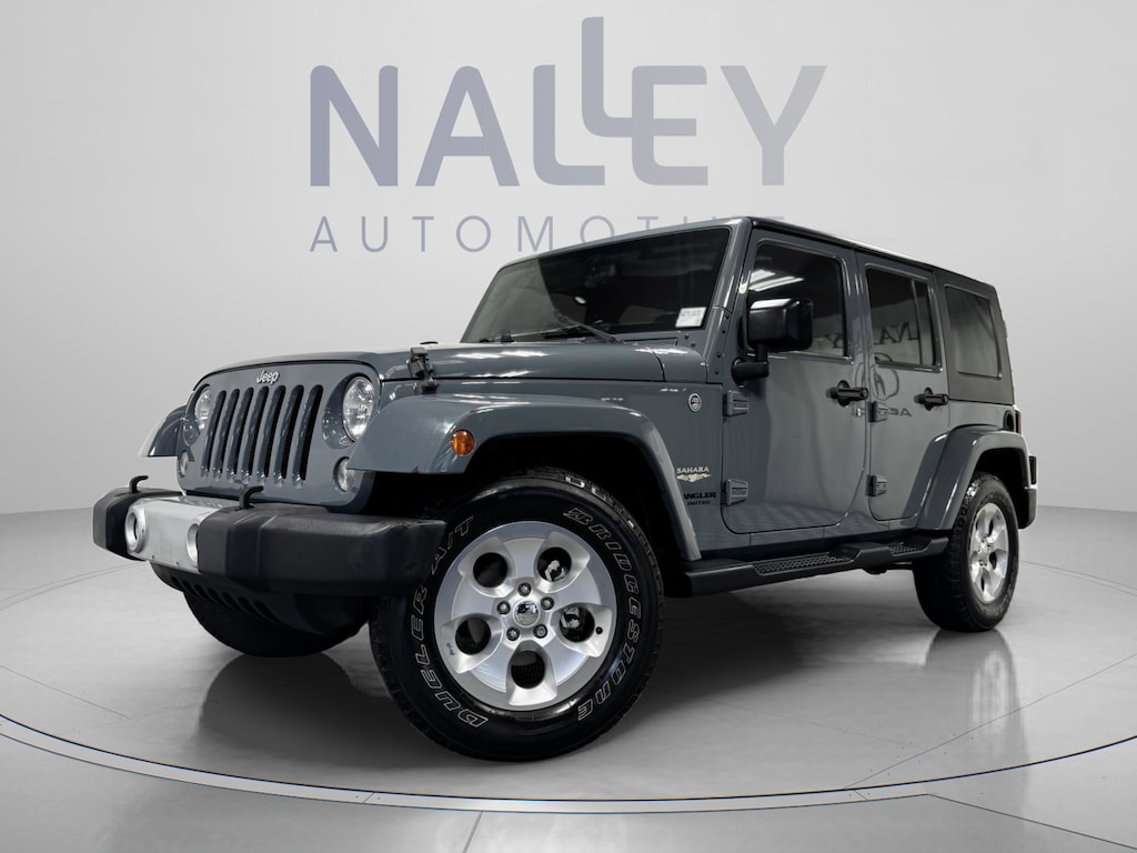 Used 2015 Jeep Wrangler Unlimited Sahara SUV