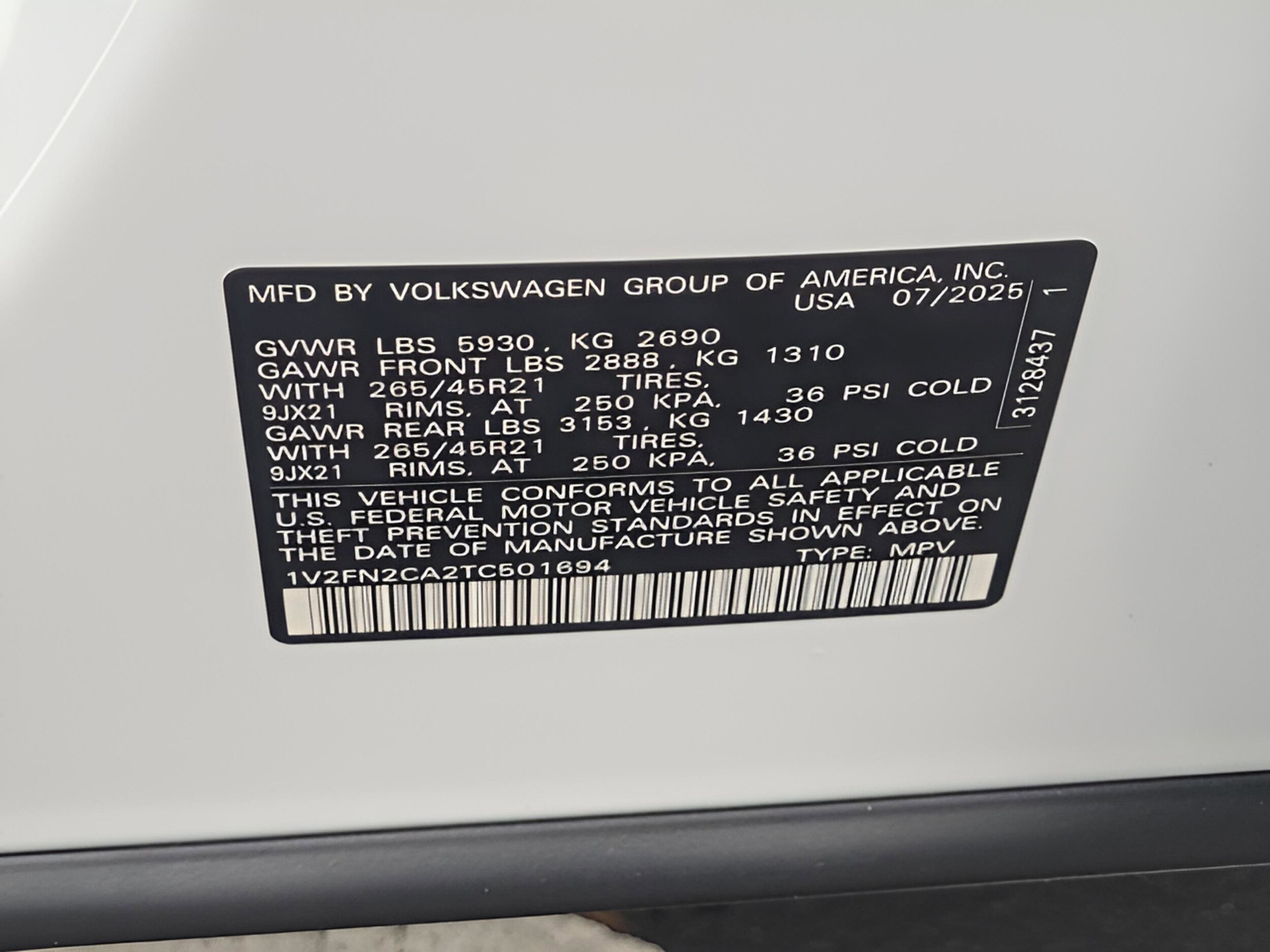 2026 Volkswagen Atlas SEL Premium R-Line - Photo 21