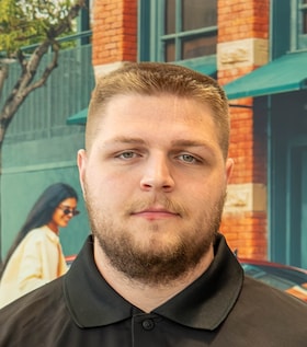 Staff member Cade Kammerer from ID_bda9c9